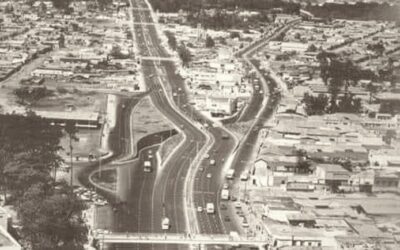 20 de septiembre de 1968: inauguración de la Calzada Roosevelt, vía emblemática de la Ciudad de Guatemala.