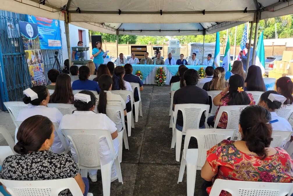 Hospital de Retalhuleu recibe donación de equipo y mobiliario valorada en más de 248 mil dólares