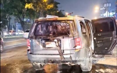 Incidentes empañan recorridos de antorchas en la Ciudad de Guatemala