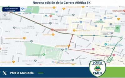 Aviso de cierres viales por actividades del 1 de octubre en Quetzaltenango
