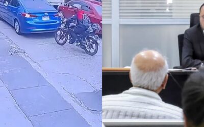 Ligado a proceso penal, conductor que embistió varias veces a motorista