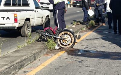 Joven muere tras accidente en ruta a San Juan Ostuncalco