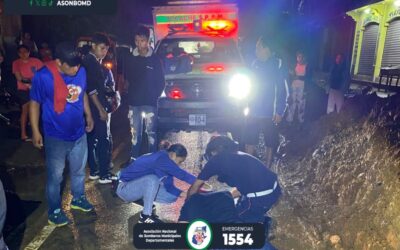 Colisión entre motocicletas deja un herido en San Marcos.