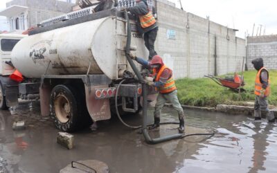 Municipalidad de Quetzaltenango realiza limpieza de drenajes en zona 11