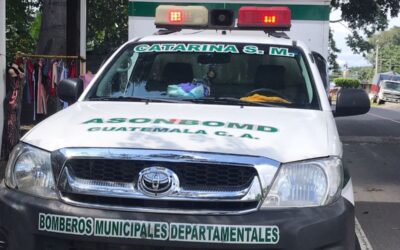 Motociclista originario de Quetzaltenango resulta herido en accidente en Catarina, San Marcos