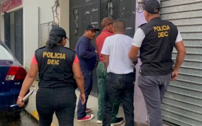 Allanamiento en Huehuetenango. Dinero sin justificación de origen.