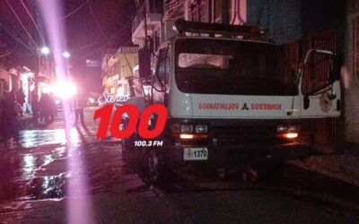 Incendio en condominio de San Juan Ostuncalco