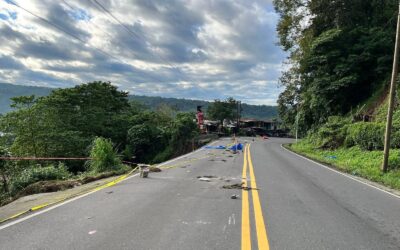 Provial reporta complicaciones en varios puntos de la ruta Cito-Zarco.