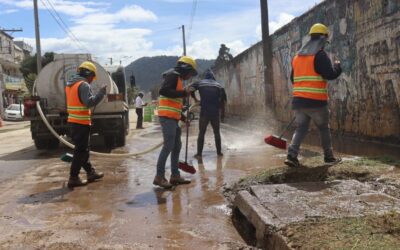 Vecinos de El Calvario piden finalizar labores de limpieza para evitar levantamiento de polvo