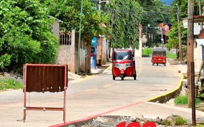 Mejoramiento de calle en el barrio San José, El Asintal