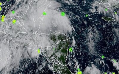 Monitorean sistemas de baja presión cercanos a Guatemala