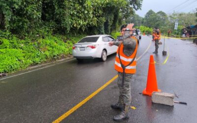 Conred: Deslizamiento complica circulación de unos 10 mil vehículos por día