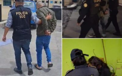 DEIC captura a dos personas y notifica a reo en Quetzaltenango