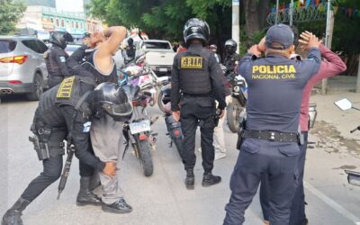 PNC reporta más de 100 capturas en las últimas 24 horas