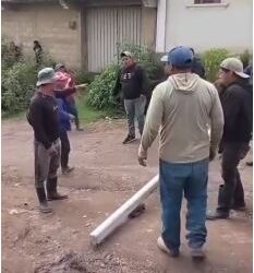 Comunitarios vapulean a pareja señalada de robar en el Valle de Palajunoj