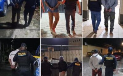 PNC reporta seis capturados por violación y violencia contra la mujer