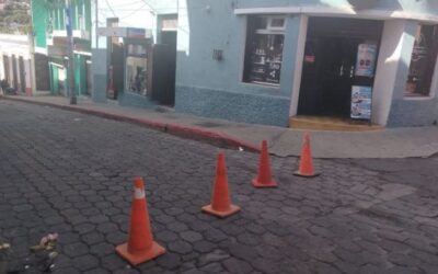 Paso cerrado por trabajos de mantenimiento a red de agua potable