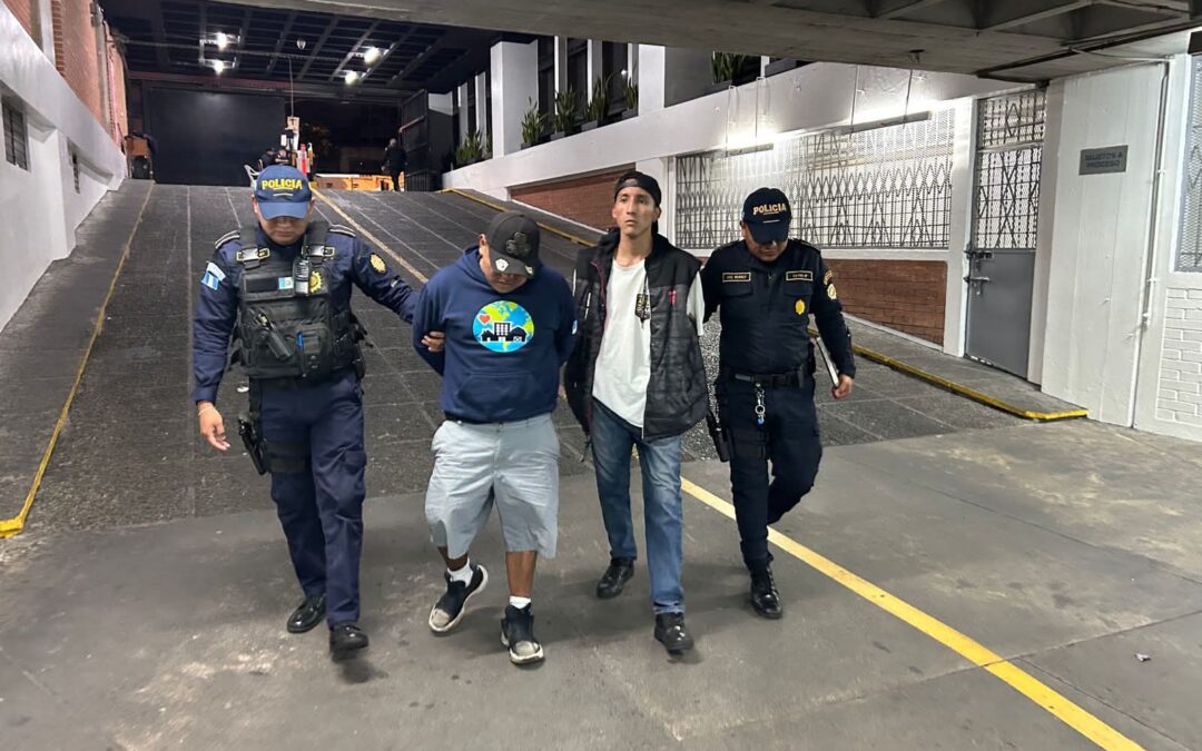 PNC captura a «Pinky» y «Cerebro» luego de asalto