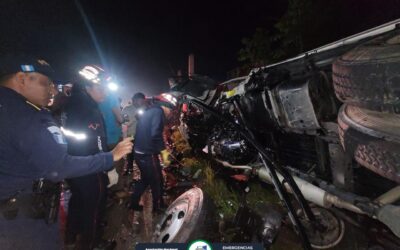 Triple colisión deja varios heridos en la ruta Interamericana