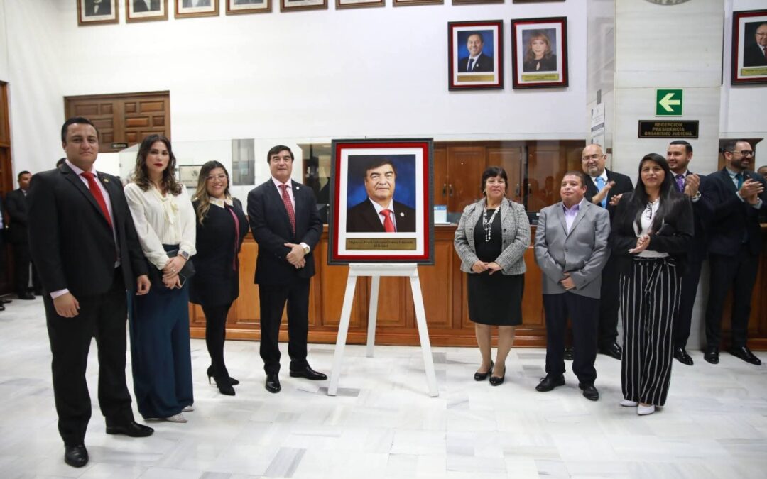 Organismo Judicial rinde homenaje al magistrado Teódulo Cifuentes