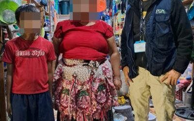 PGN rescata a niño quien sufría descuido y tratos negligentes