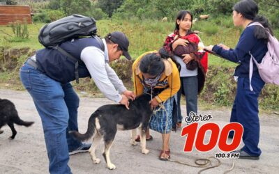 Sigue la jornada de vacunación antirrábica en Quetzaltenango