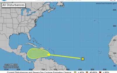 Sistema de baja presión podría acercarse a Centroamérica la próxima semana
