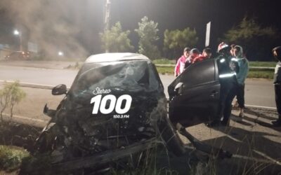 Accidente de tránsito en Salcajá