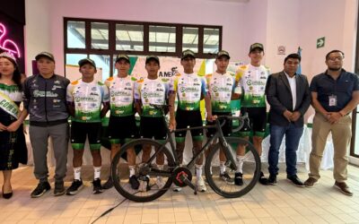 Presentan a equipo de ciclismo que representará a Totonicapán en Vuelta Ciclística a Guatemala