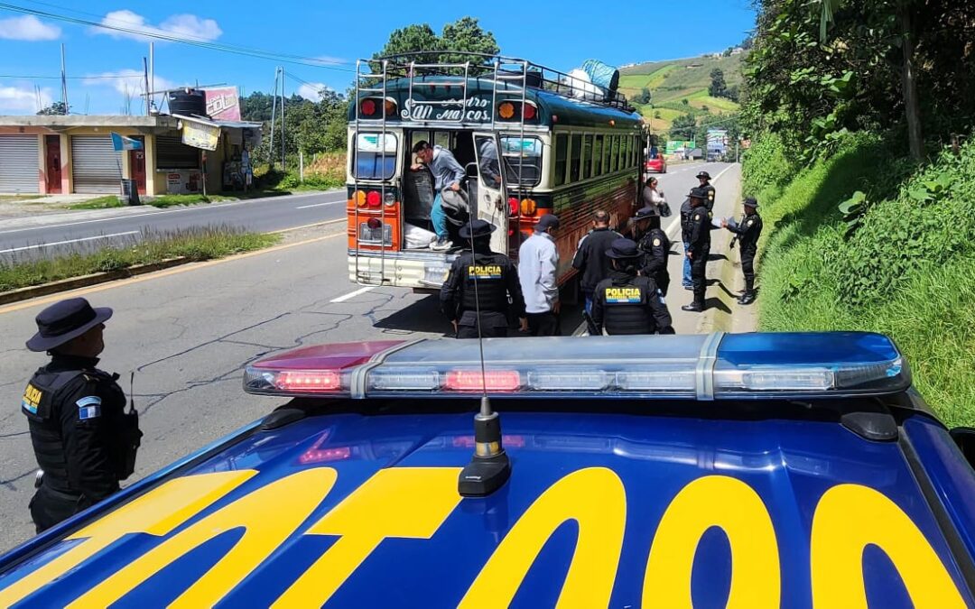 PNC desarrolla operativos en Totonicapán