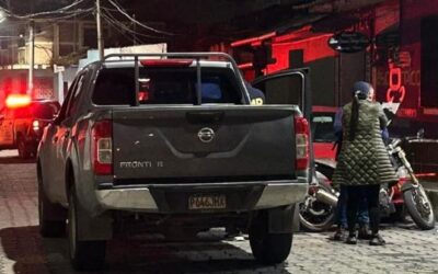 Mujer herida de bala en la zona 1 de Quetzaltenango