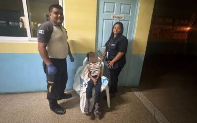 PGN rescata a niña en Quetzaltenango