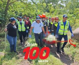 Localizan el cadáver de adulto mayor quien fue arrastrado por río