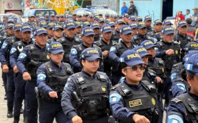 Presentan en Totonicapán a nuevo contingente de PNC