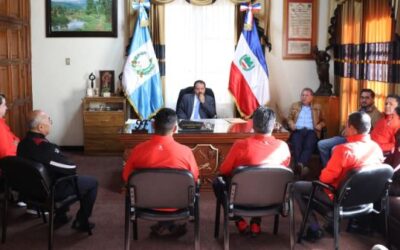 Junta Directiva de Xelajú MC se reúne con el alcalde de Quetzaltenango