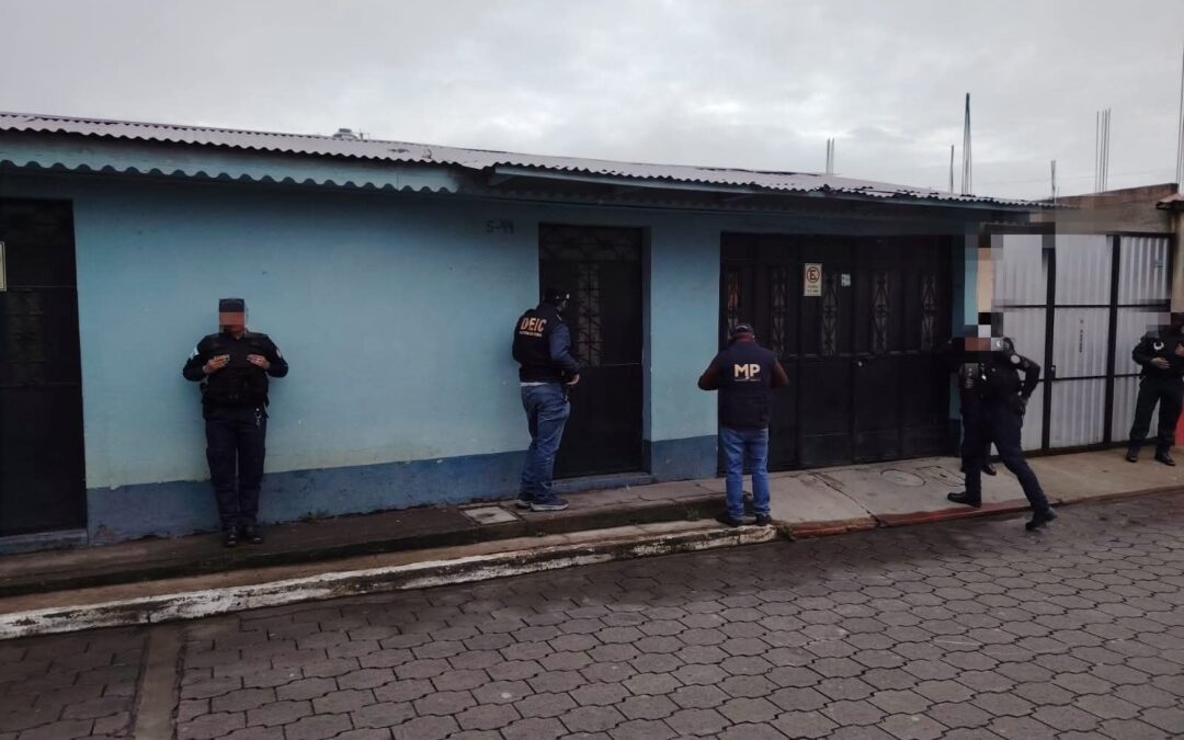 Fiscalía contra la Trata de Personas lidera allanamientos en Quetzaltenango y Huehuetenango