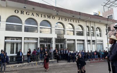 Entregan edificio del Organismo Judicial a autoridades de los 48 Cantones de Totonicapán