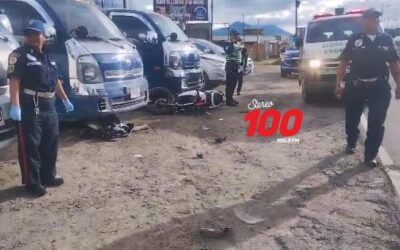 Identifican a motorista fallecido en Salcajá