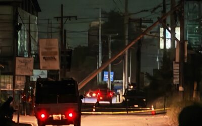 Daños al tendido eléctrico en zona 8 de Quetzaltenango