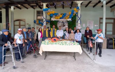 Club de Leones de Quetzaltenango entrega donación de víveres al Asilo de Ancianos La Misericordia