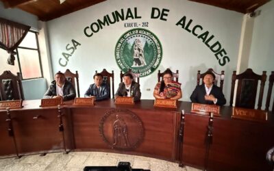 48 Cantones de Totonicapán se pronuncia tras renuncia de la gobernadora