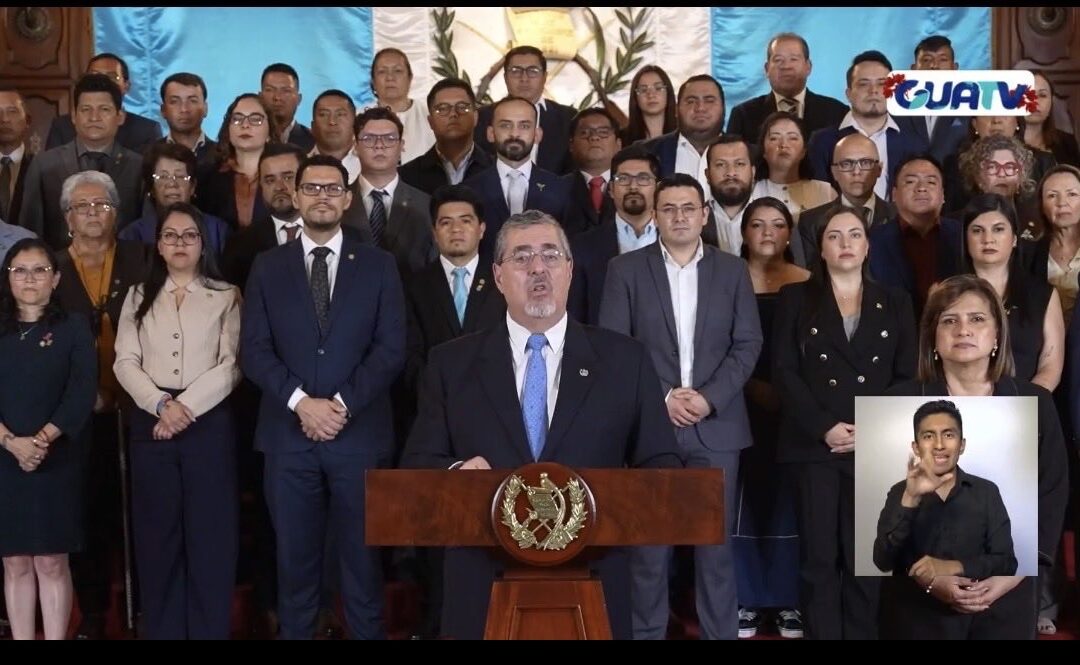 Presidente Bernardo Arévalo denuncia intento de golpe de Estado durante cadena nacional