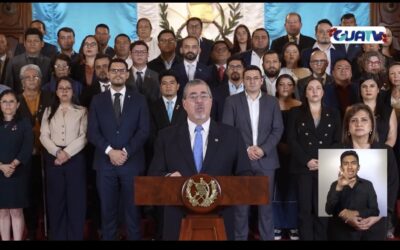 Presidente Bernardo Arévalo denuncia intento de golpe de Estado durante cadena nacional