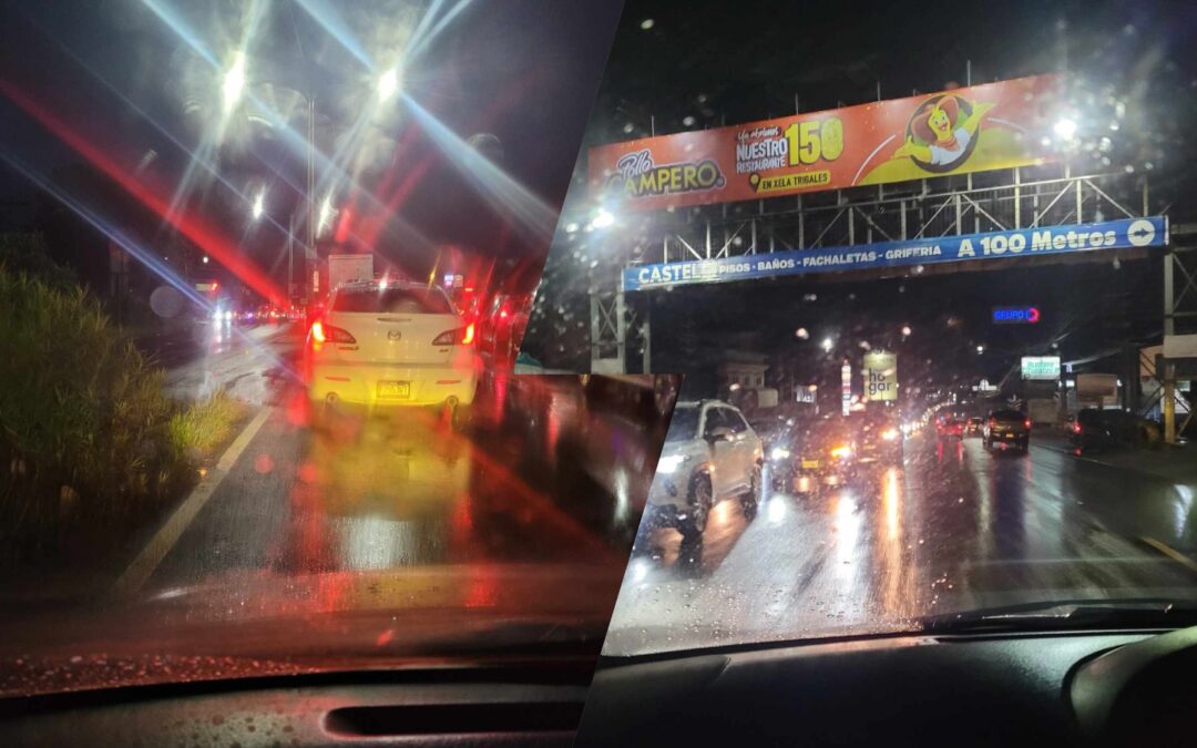 Reportan desperfecto en semáforo de la Licorera, fuerte congestionamiento