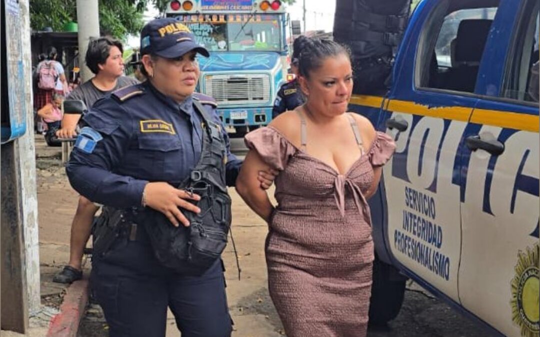 Capturada mujer por intento de ingresar droga a centro carcelario en Escuintla