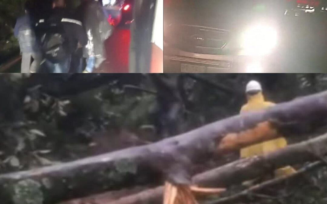 Derrumbe bloquea paso en la ruta Cito Zarco entre Retalhuleu y Quetzaltenango
