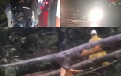 Derrumbe bloquea paso en la ruta Cito Zarco entre Retalhuleu y Quetzaltenango