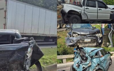 Tráiler sin frenos provoca caos y múltiples colisiones en Cocales