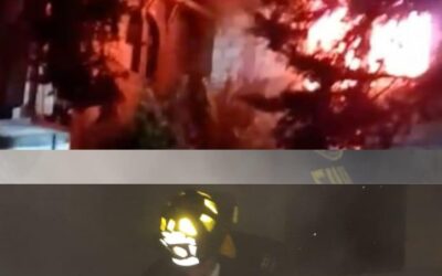 Incendio de vivienda en Totonicapán