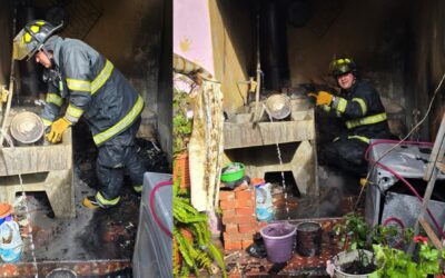 Incendio en zona 3 de Quetzaltenango deja pérdidas materiales